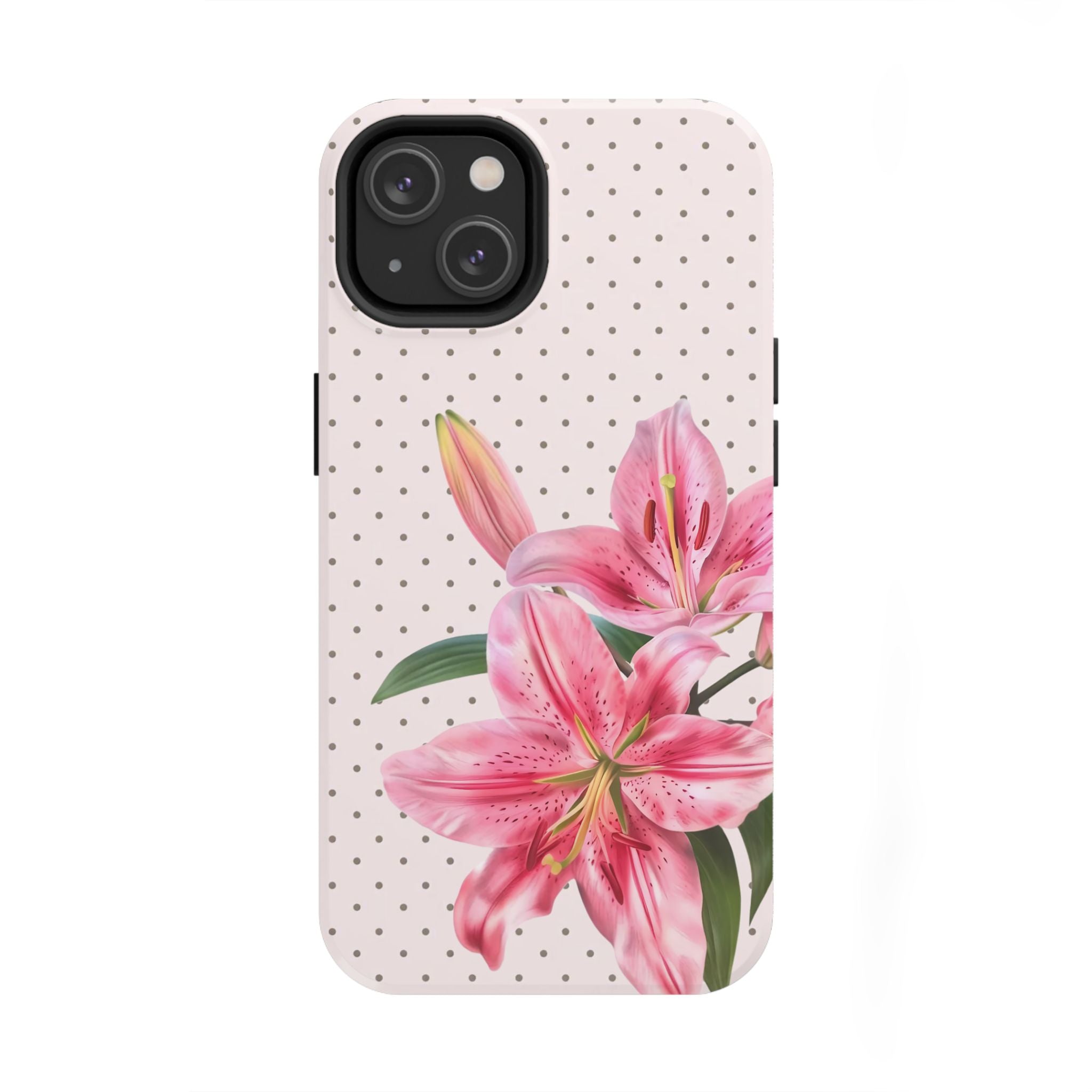 Pink Lily Bloom Phone Case