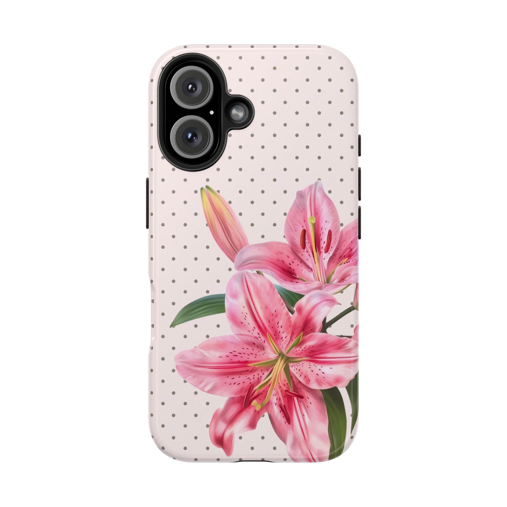 Pink Lily Bloom Phone Case
