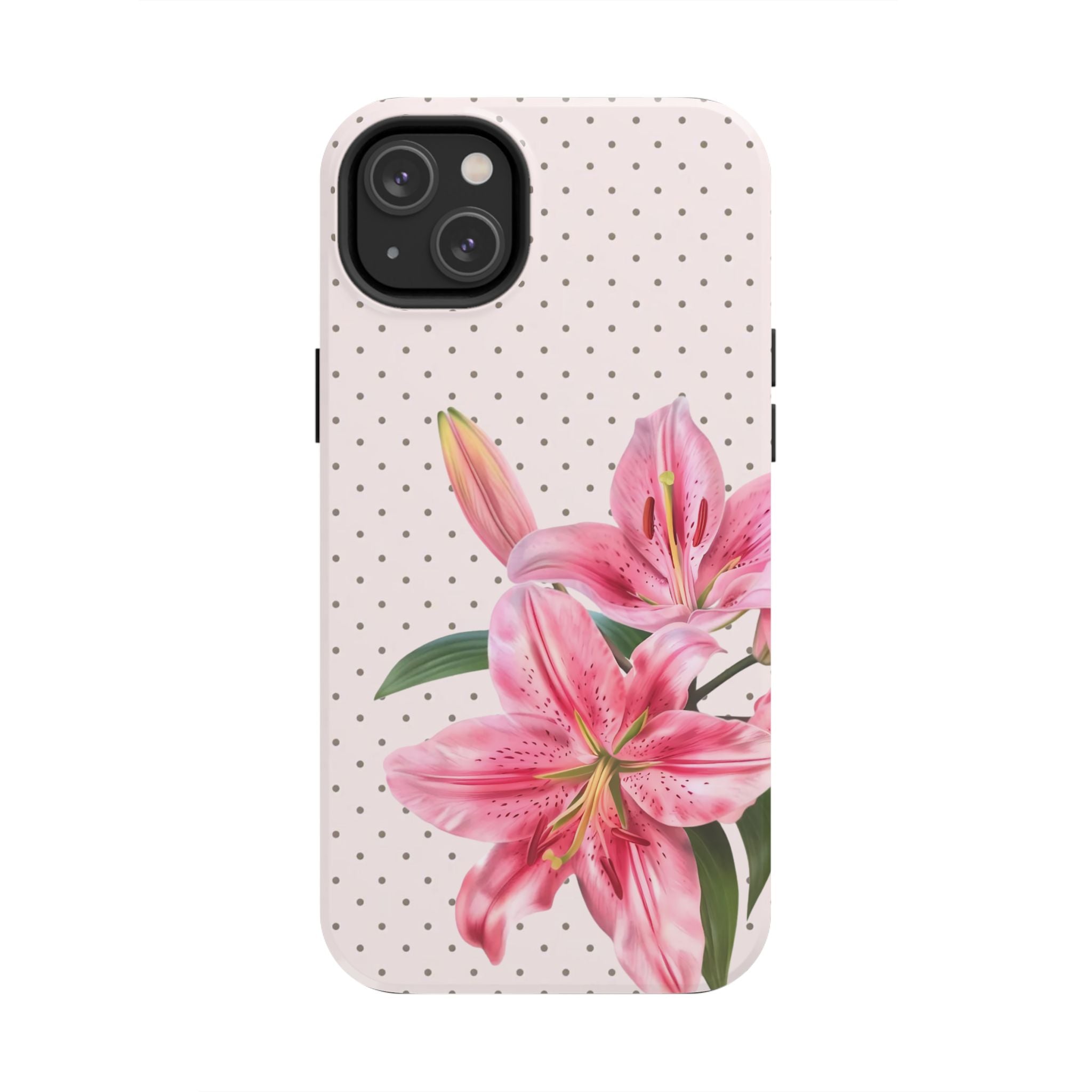 Pink Lily Bloom Phone Case